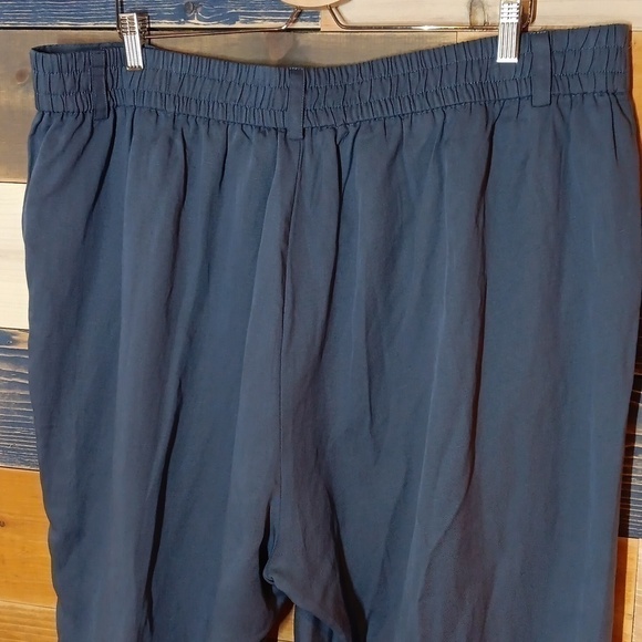 Torrid Linen Blend Trousers 20 NWT slate blue - Picture 6 of 9